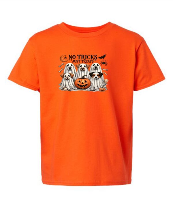 No Tricks Just Treats tee’s Halloween kids - Image 8